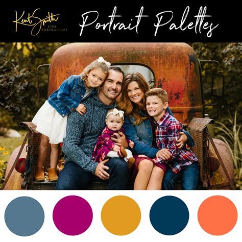 pin  family portrait palettes