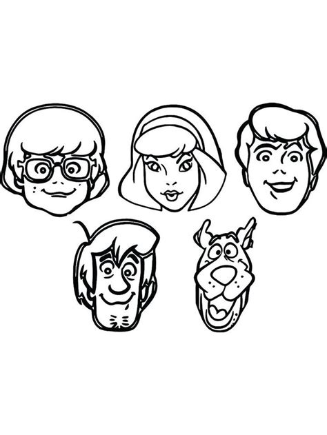downloadable scooby doo coloring pages scooby doo coloring pages