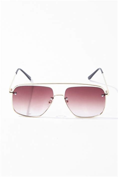 Premium Ombre Tinted Aviator Sunglasses