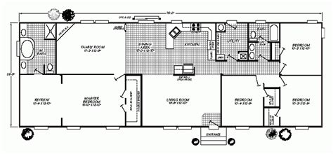 inspirational  fleetwood mobile home floor plan  home plans design