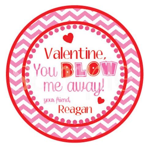 printable valentine  blow   favor tags  mlf  etsy