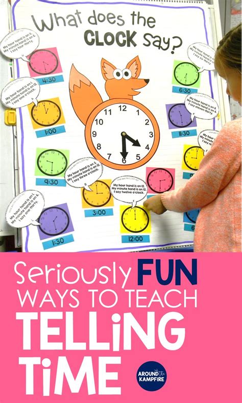 telling time activities  teaching primary students