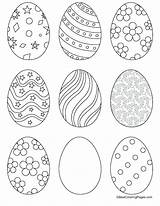 Coloring Pages Egg Easter Hunt Getcolorings sketch template