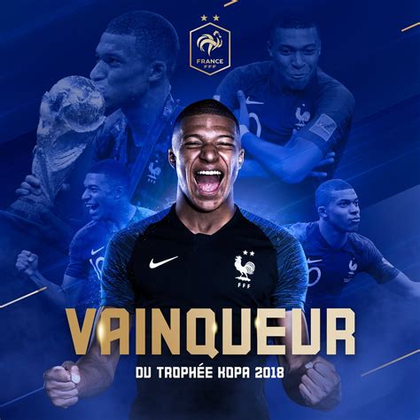 Equipe De France ⭐⭐ On Twitter Kylian Mbappé Remporte Le 1er Trophée