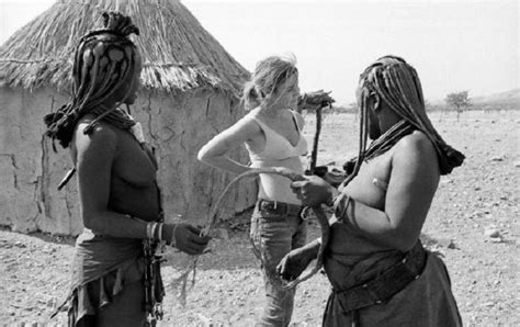 reporter goes topless in african tribe 7 pics
