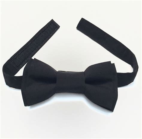black bowtie bow tie bows solid color color