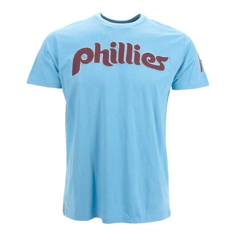 47 Brand Men S Philadelphia Phillies Fieldhouse T Shirt In Blue For Men