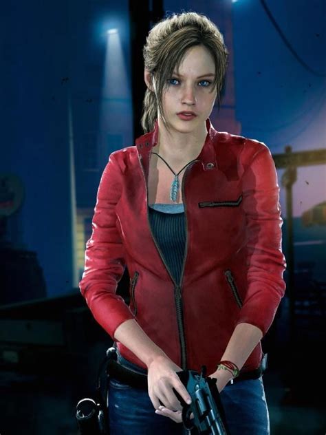buy now claire redfield resident evil 2 red leather jacket