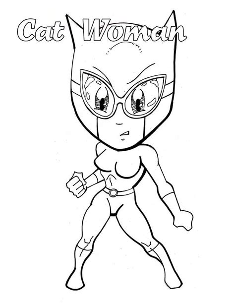 catwoman coloring page  printable coloring pages  kids