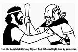 Moses Promised Hezekiah Caleb Christianity Bible sketch template