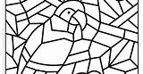 Mosaico Mosaicos Atividades Desenhos Pintura Arara Simples Pequi sketch template