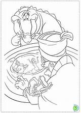 Frog Princess Coloring Dinokids Close Print sketch template