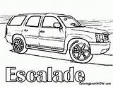 Coloring Pages Chevy Print Car Library Clipart Tahoe sketch template