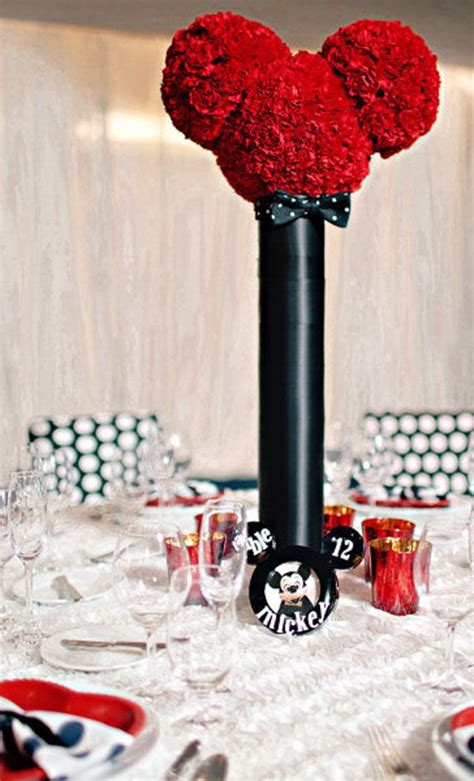 25 ideas for a mickey and minnie inspired disney themed wedding