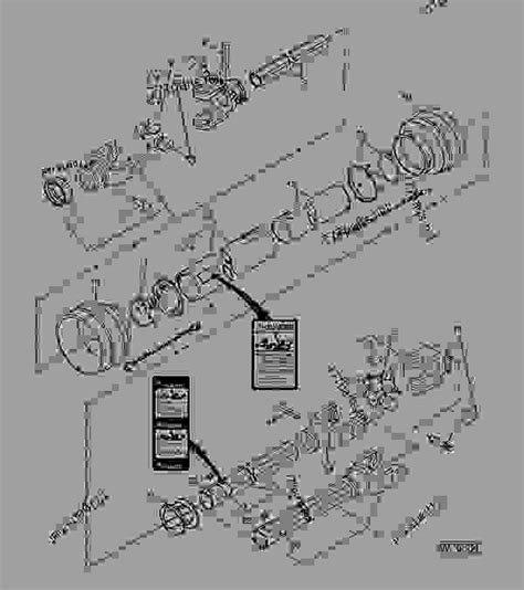 driveline tractor  support bearing standard front yoke  cutter rotary john