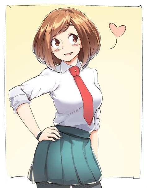 uraraka ochako boku no hero academia image by pixiv id 10402053