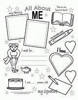 Printable Student Template Coloring Pages Preschool Poster Print Week Worksheets Girl Worksheet Star Year Scout Book Scouts Aptitude Az Form sketch template