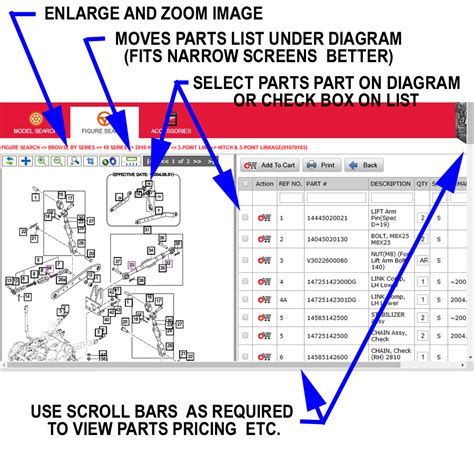 instructions  mahindra parts catalog  ordering system