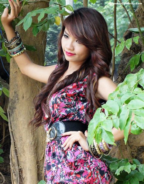 Myanmar Model Girls And Actress Photos Myanmar New Face Model Girl