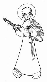 Maximiliano San Kolbe Frailes Agustin Franciscanos Kolorowanki Santa Santo Seminario Franciscano Hipona Polonia Catequesis Nació Niedzielna Szkółka sketch template