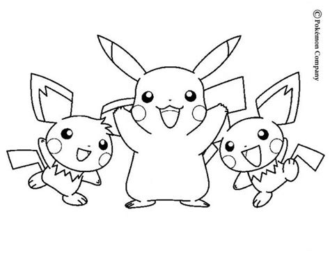 pikachu  friends coloring pages hellokidscom