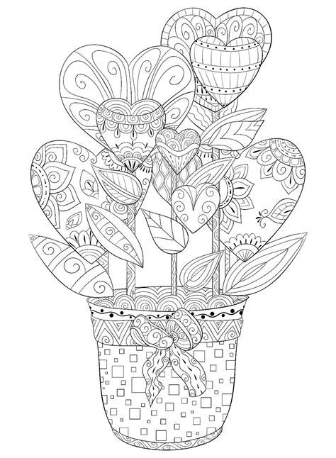 valentines day coloring pages coloring pages