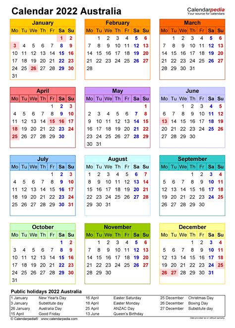 monthly  printable calendar  page  blank calendar colorful
