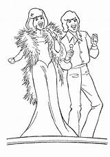 Coloring Pages Donny Marie Cool Book 1970s Fashion sketch template
