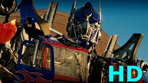 optimus prime autobots roll  scene transformers   clip blu ray hd sheitla