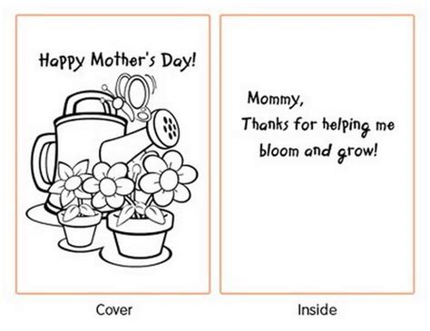 mothers day cards  flowers  watering equipment