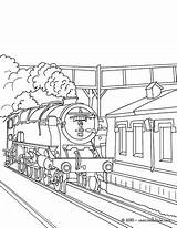 Train Coloring Pages Station Steam Tunnel Subway Locomotive Old Color Getting Drawing Rail Print Getdrawings Getcolorings Template Hellokids 7kb 470px sketch template