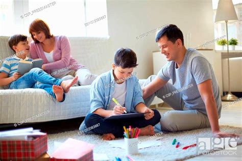 family  leisure stock photo picture   budget royalty