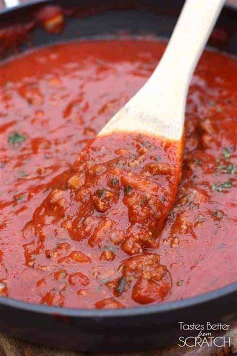 Homemade Spaghetti Sauce Tastes Better From Scratch