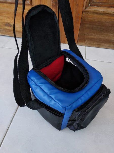jual travel pouch tas sugar glider tas jalan hewan peliharaan kecil anti cakar  lapak media