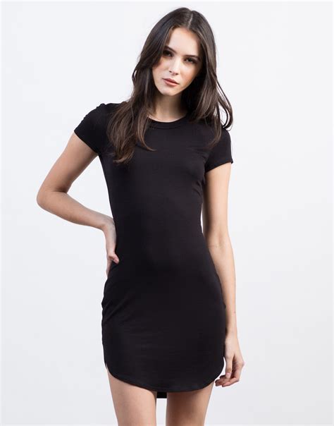 Mini T Shirt Dress Casual Dress Bodycon Dress 2020ave