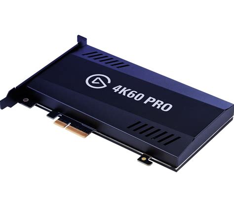 buy elgato 4k60 pro game capture card free delivery currys