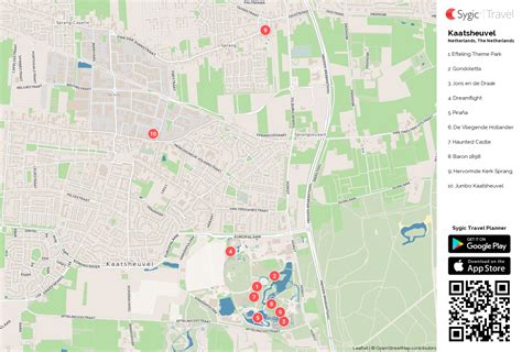 kaatsheuvel printable tourist map sygic travel