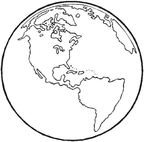 simple globe drawing  getdrawings