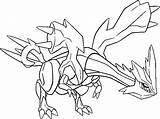 Kyurem Reshiram Colorare Pokémon Disegni Malvorlagen Coloriages Ancenscp Printable Ausmalen Kids Morningkids sketch template