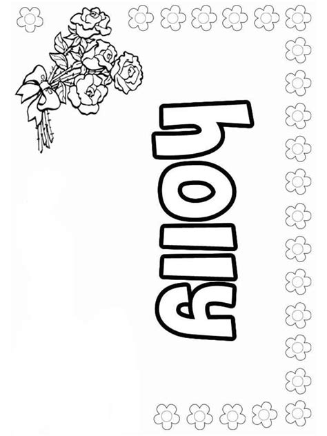 ideas  coloring pages girls names home family style  art ideas