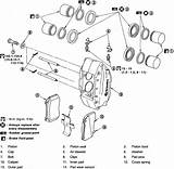 Caliper Brake Brembo Front Assembly Repair 2003 Guide Infiniti Brakes Disc Component Fig Option sketch template