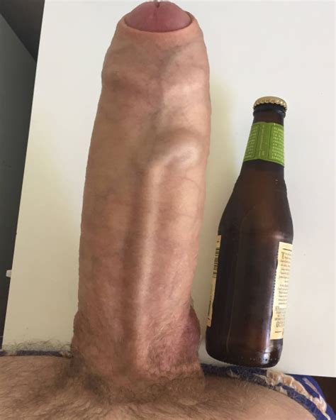 big cock beer bottle quality photo