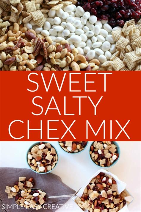 sweet and salty chex mix recipe hoosier homemade