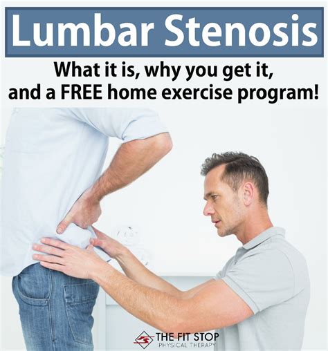 What Is Spinal Stenosis And How Can Pt Help Fit Stop