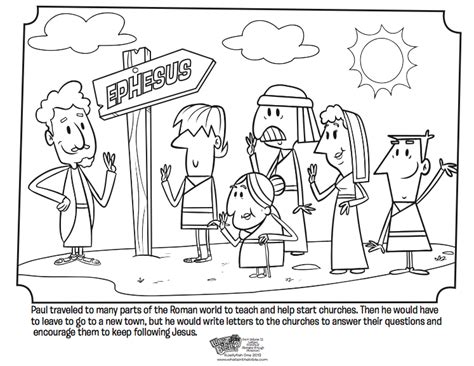 paul   church coloring page whats   bible