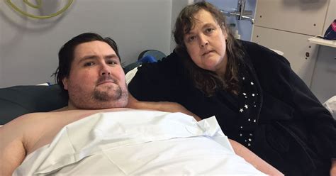 man who weighed 42 stone died after his penis became infected and he was too fat to fit in the