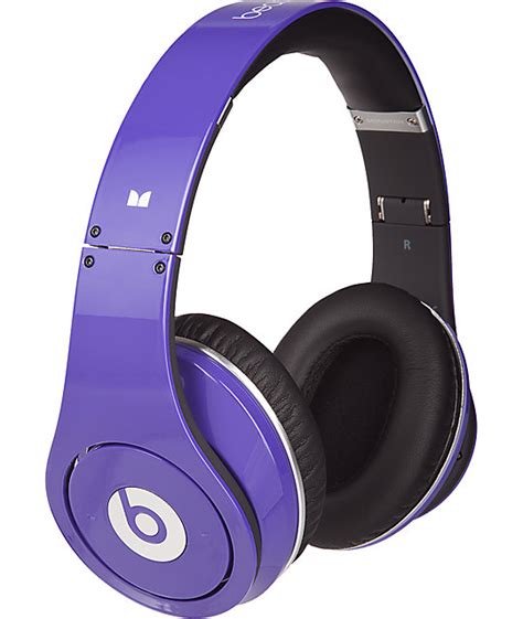 beats  dre limited edition studio purple headphones