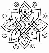 Rangoli Designs Coloring Pages Getcolorings sketch template