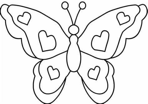 butterfly coloring pages kids coloring home