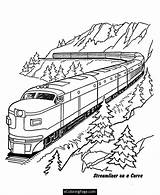 Train Coloring Pages Csx Getcolorings Color Trains Bold sketch template